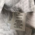 Calvin Klein Women’s Skakeskin Print Deep V-Neck Button-Up Long Sleeve Shirt Photo 10