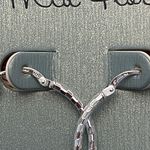 NWT Mia Fiore Sterling Silver Hoops Photo 5