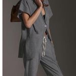 DAILY Practice Anthropologie Grey The Heather Elbert Blazer Sweater Womens Large Photo 10