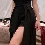 Windsor Long Train Black Formal Dress/romper Photo 0