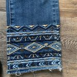 Driftwood  Embroidered Colette Cropped Jeans 28 Photo 1