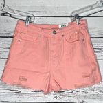 INC Denim NWT Size 10/30 Pink Distressed High Rise Fashion Basic Shorts Photo 0