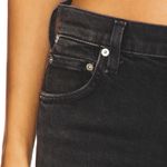 Citizens of Humanity COH AVA #142 STRETCH LOW-WAIST STRAIGHT LEG BLACK WASHED Photo 4