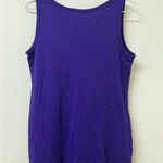 st. john's bay  Vibrant Purple Tank Top Photo 4