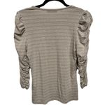 Bailey 44 Scrunch Sleeve 3/4 Length Long Sleeve Striped Size Small Photo 3