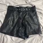 Boutique Gilli Pleather black shorts small Photo 0