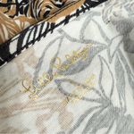 Lilly Pulitzer  Geanna Dress Sz L Floral Tiger Swing 3/4 Sleeve Tiered Jersey Photo 8