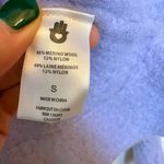 Spiritual Gangster  Lavender Purple Cropped Merino Mock Neck Sweater S Photo 4