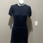 ZARA  knit striped jersey dress Photo 1