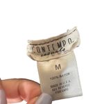 Contempo Black Lace Detail Sleeveless Split Back Scoop Neck Crop Top Women Sz M Photo 7