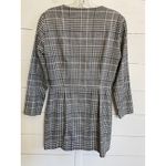 ZARA TRF Gray Double Breasted Plaid Collection - M EUC Photo 9