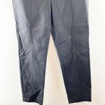 Tory Burch  High Rise Straight Leg Ankle Trouser Dress Pants Black 14 Photo 7