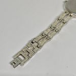 Sterling Silver 925 Ecclissi Bamboo Link Ladies Watch quartz analog 25mm 7.5” Photo 6