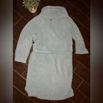 Kashwére Lounge Malibu shawl collar sea green Adult Robe sz large Photo 3