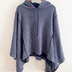 See By Chloe  blue knit hooded poncho XS Photo 0