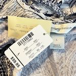 Christopher & Banks  Sleeveless Maxi Dress Woman’s Sz Large Blue White Botanical Photo 4