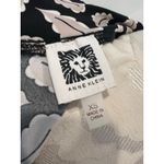 Anne Klein Mock Neck Short Sleeve Leaf Print Blouse XS Photo 5