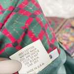 Vera Bradley  Vintage Christmas Holiday Button Up Quilted Jacket Size‎ Small Photo 6