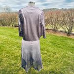 Omari Komarov Asymmetrical Dress with Beaded Embellishments & Matching Jacket Photo 7