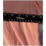 Talbots  Button Up Blouse Woman X Pink Textured Casual Work Classic Collared Photo 8