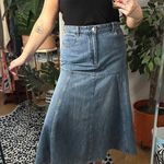 Anthropologie NWT Mare Mare denim midi skirt Photo 5