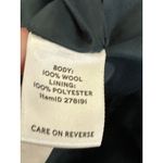 LL Bean Signature Pants Women 16 Blue Green Plaid Wool Trousers Preppy Clue Photo 5