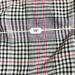 Primark Plaid Pink Black Mini Belted Dress Photo 1