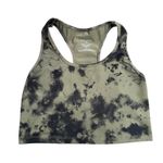 Evolution and creation  Watercolor Cropped Tank Top in Green/Black, Size L Photo 0
