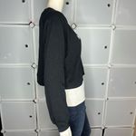 Barry’s Minneapolis Crop Sweatshirt Size Small Black Photo 4