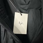 NWT Aje Black Valentina Cotton Poplin Bow Photo 8