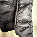 EXPRESS  Womens Quilted Black Puffer Vest Size Large Duck Down Fill‎ Photo 5