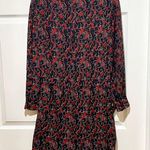 ALC Frank A.L.C. Sullivan Silk Floral Tie Waist Dress Size 2 Photo 4