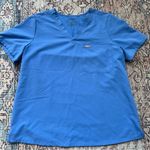FIGS  Catarina Ceil Blue Scrub Top Shirt Size XL Photo 6