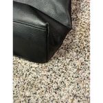 American Eagle Women's Black & White Striped Tote Bag with Zipper​ Photo 5