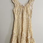 Princess Polly If You Dare Yellow Floral Mini Dress Photo 0