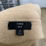 J.Crew  Merino Wool Blend Sweater Blazer Open Front Camel Brown Preppy size Small Photo 6