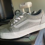 Vans Silver Sparkle Shoes Photo 0