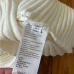 Urban Outfitters UO Elegant Reversible White Ribbed Sweater Crop Top Photo 4