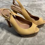 Vince Camuto Leala Petal Cream Colored Stiletto Platform Formal Heels Photo 1