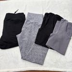 Athleta  Lot Size Large Shorts Leggings Tank Tops black & Gray Photo 0