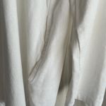 Neon Buddha White Asymmetrical Tunic Jacket Bird Floral Buttons Size Small Photo 4