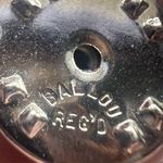 Ballou vintage Mardi Gras theme lapel pin Silver Photo 4