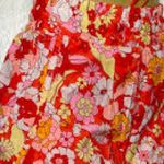 Avia  Floral 2-1 Shorts - Red and Pink Size‎ Large 12-14 EUC Photo 6