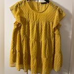 SheIn Maternity solid swiss dot Top Photo 5