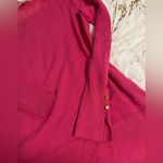 Philosophy  pink sweatshirt with gold cuffs 💞 Photo 6