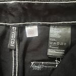 H&M Black & White Contrast Stitch High Waisted Ankle Pants Photo 7