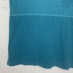 Soft Surroundings womens small blue casual texture short sleeve shirt basic Photo 4