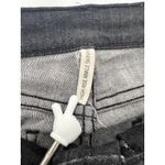 Rag and Bone  Distressed Black Wash Denim Jeans Ripped Knee Slim Fit Size 25‎ Photo 6