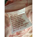 Y2k Mossimo Bella Swan Babydoll 3/4 Sleeve Cotton Floral Top Coquette Sz M Fairy Pink Size M Photo 7