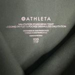 Athleta Salutation Stash Mesh Tight NWT Size XXS (Seaweed Snack) Photo 10